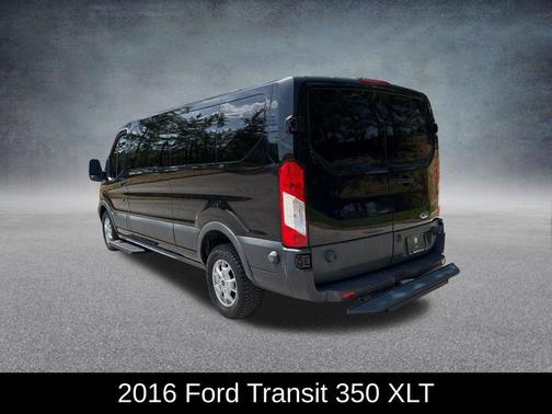 SHADOW BLACK 2016 Ford Transit-350 XLT