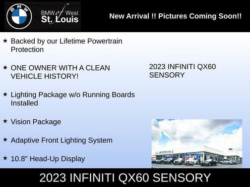 2023 INFINITI QX60 SENSORY