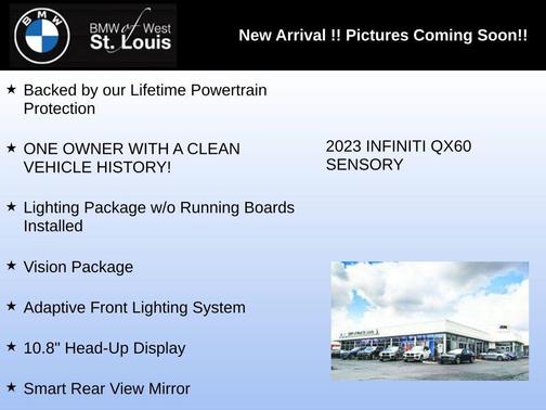 2023 INFINITI QX60 SENSORY