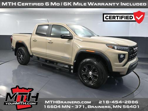Desert Sand Metallic 2023 GMC Canyon Elevation