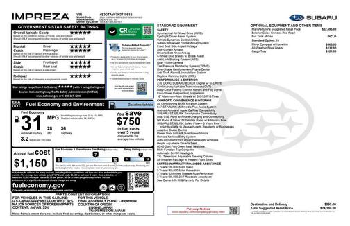 2022 Subaru Impreza Premium