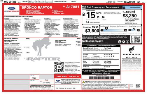 2024 Ford Bronco Raptor