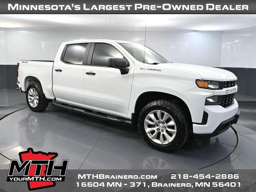 Summit White 2020 Chevrolet Silverado 1500 Custom