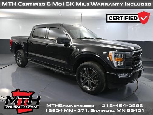 AGATE BLACK METALLIC 2023 Ford F-150 XLT