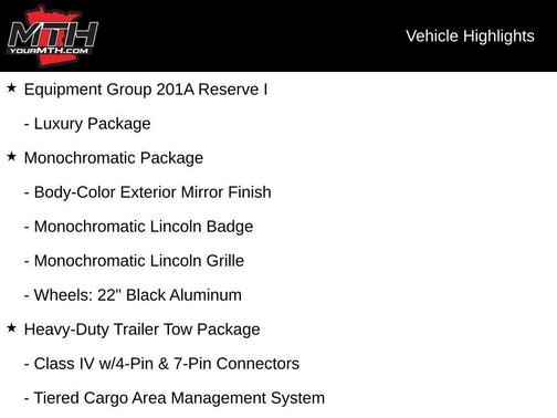 2022 Lincoln Navigator Reserve