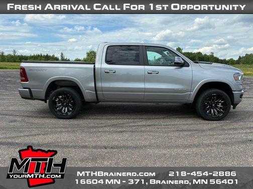 Billet Silver Metallic Clearcoat 2021 RAM 1500 Laramie