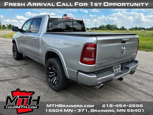 Billet Silver Metallic Clearcoat 2021 RAM 1500 Laramie