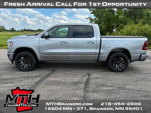 Billet Silver Metallic Clearcoat 2021 RAM 1500 Laramie