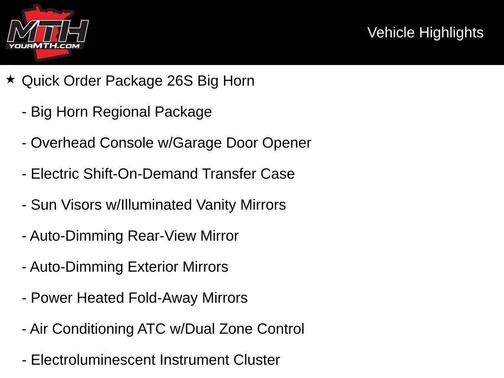 2017 RAM 1500 Big Horn