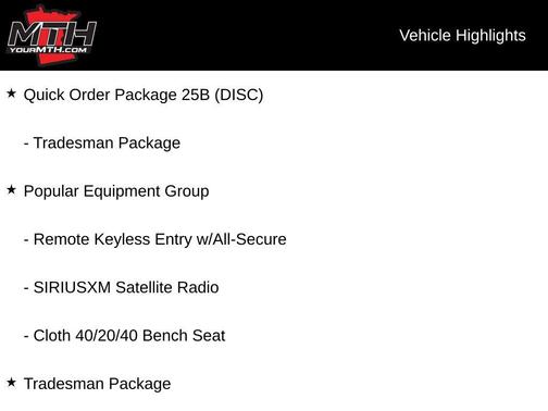 2016 RAM 1500 Tradesman