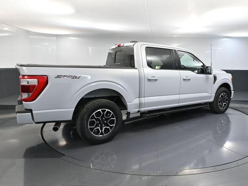 SPACE WHITE METALLIC 2022 Ford F-150 Lariat