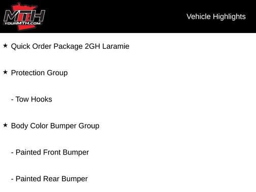 2022 RAM 2500 Laramie Mega Cab 4x4 6'4' Box