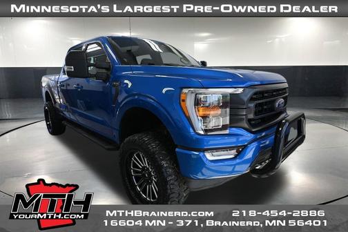 VELOCITY BLUE 2021 Ford F-150 XLT