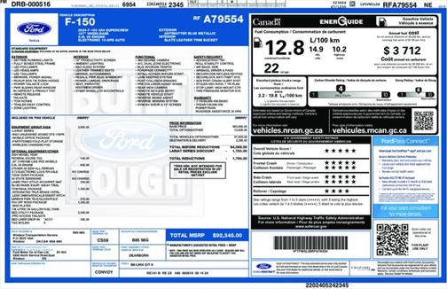 2024 Ford F-150 Lariat