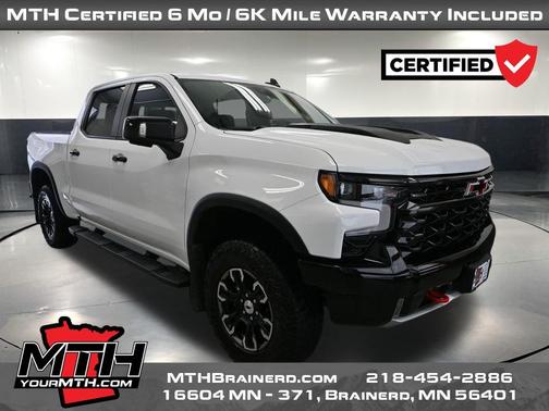 Summit White 2023 Chevrolet Silverado 1500 ZR2