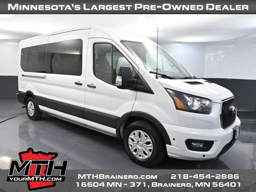 OXFORD WHITE 2024 Ford Transit-350 XLT