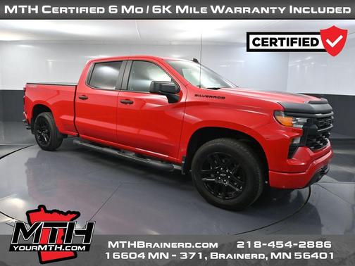 Red Hot 2024 Chevrolet Silverado 1500 Custom