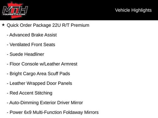 White Knuckle 2024 Dodge Durango R/T Plus
