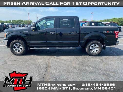 AGATE BLACK 2019 Ford F-150 XLT