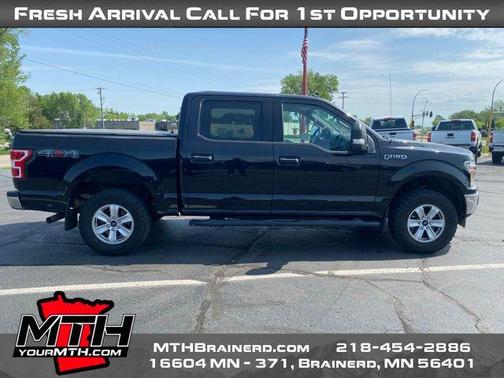 AGATE BLACK 2019 Ford F-150 XLT