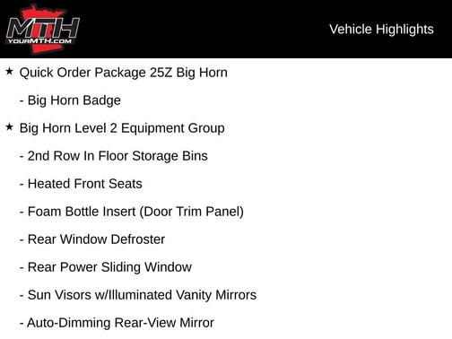 2021 RAM 1500 Big Horn/Lone Star