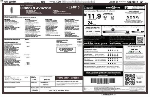 2023 Lincoln Aviator Reserve AWD