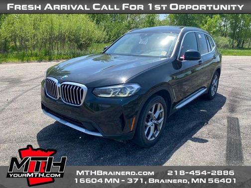 Jet Black 2022 BMW X3 xDrive30i