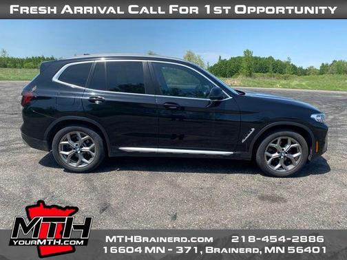 Jet Black 2022 BMW X3 xDrive30i