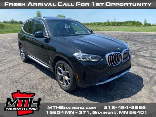 Jet Black 2022 BMW X3 xDrive30i