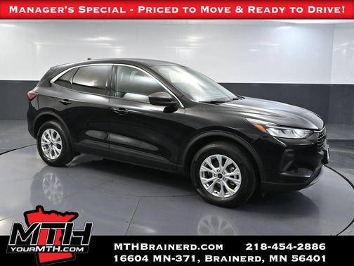 AGATE BLACK METALLIC 2024 Ford Escape Active