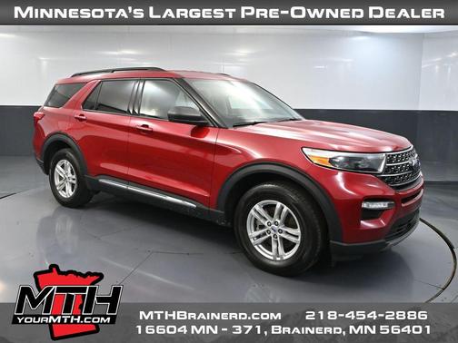 RAPID RED MET TINTED CC 2023 Ford Explorer XLT