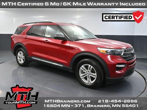 RAPID RED MET TINTED CC 2023 Ford Explorer XLT