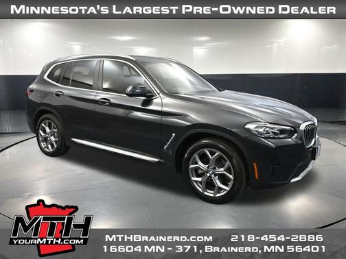 Dark Graphite Metallic 2023 BMW X3 xDrive30i
