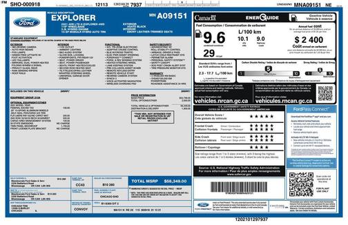 AGATE BLACK 2021 Ford Explorer Limited