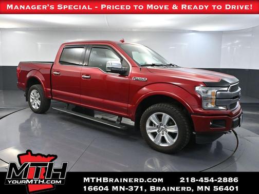 RUBY RED METALLIC TINTED CC 2019 Ford F-150 Platinum