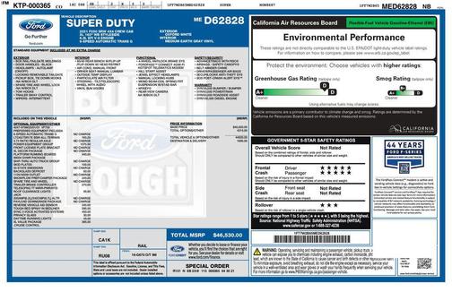 OXFORD WHITE 2021 Ford F-250 XL