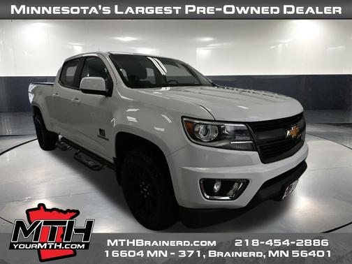 Summit White 2018 Chevrolet Colorado Z71