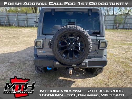 Sting-Gray Clearcoat 2022 Jeep Wrangler Unlimited 4xe Sahara