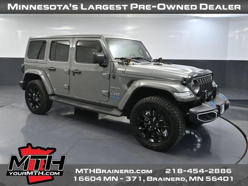 Sting-Gray Clearcoat 2022 Jeep Wrangler Unlimited 4xe Sahara