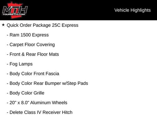 2014 RAM 1500 Tradesman/Express