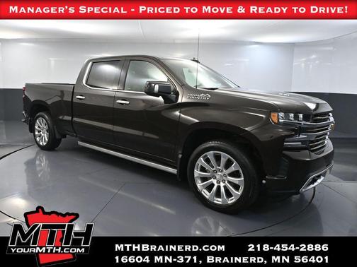 Havana Brown Metallic 2020 Chevrolet Silverado 1500 High Country