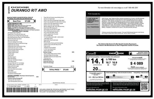 2024 Dodge Durango R/T