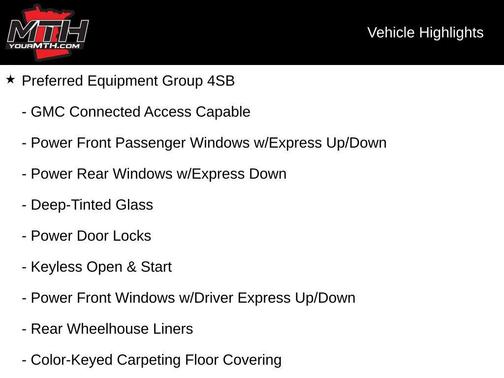 Onyx Black 2022 GMC Sierra 1500 AT4