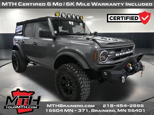 CARBONIZED GRAY METALLIC 2022 Ford Bronco Big Bend
