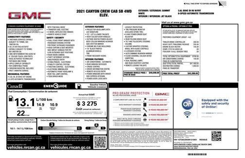 2021 GMC Canyon Elevation