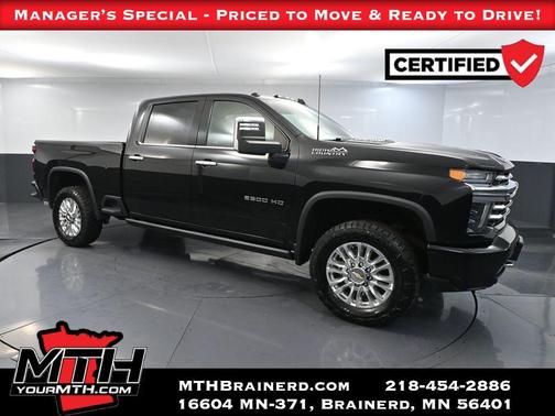 Mosaic Black Metallic 2022 Chevrolet Silverado 2500 High Country