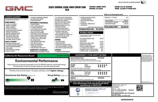 2025 GMC Sierra 2500 SLE