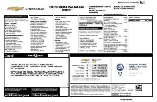 2022 Chevrolet Silverado 3500 High Country