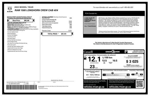2023 RAM 1500 Longhorn