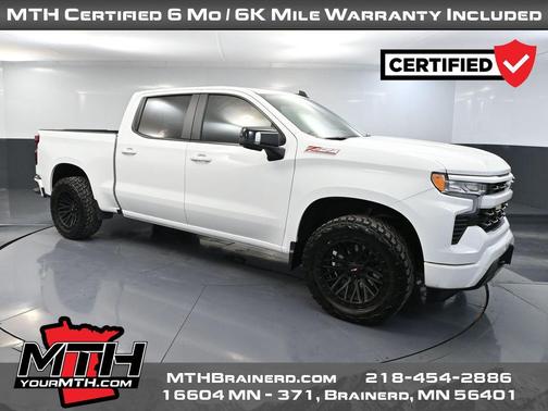 Summit White 2025 Chevrolet Silverado 1500 RST